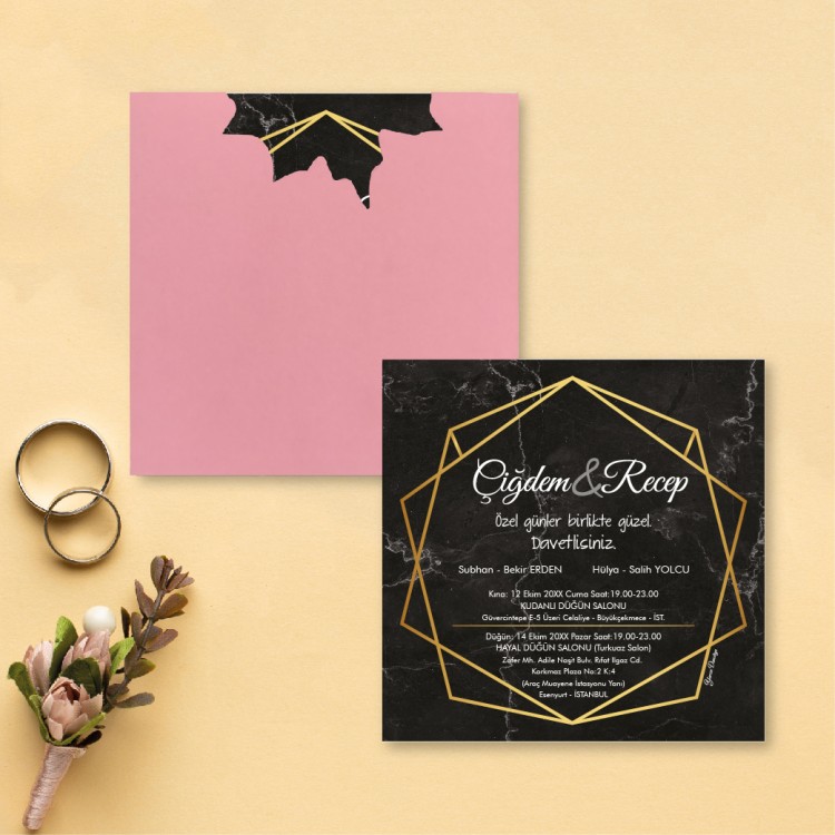 Beren Kare Davetiye 1814 - Detay Görseli 6